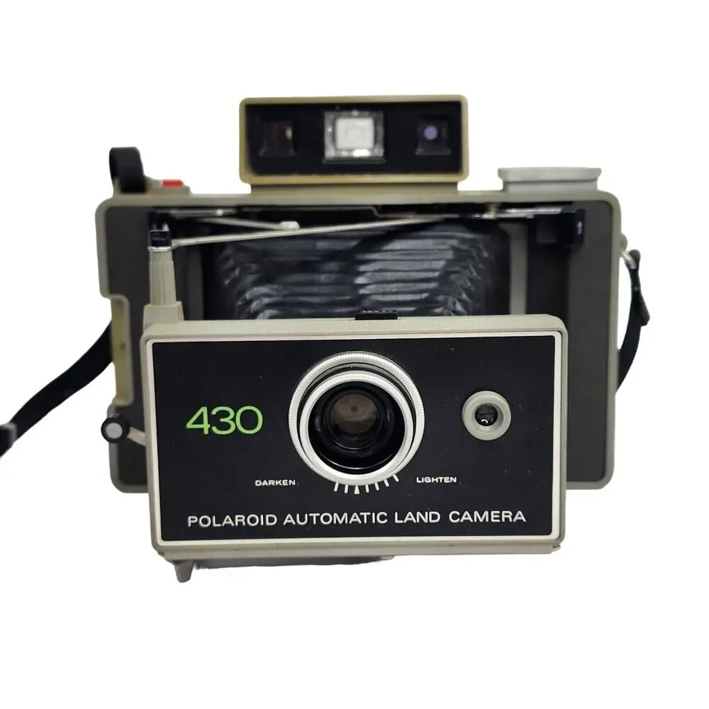 Vintage Polaroid Automatic Land Camera 430 Folding